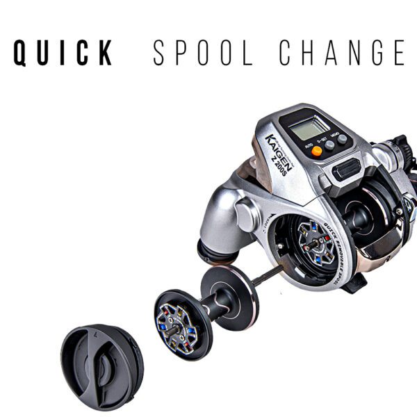 Banax Kaigen Z200S Electric Reel - Precision, Power, and Innovation for Serious Anglers - Image 4