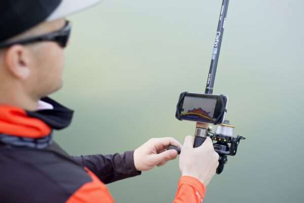 Deeper Sonar Phone Mount – Hands-Free Smartphone Holder for Fishing - Image 2